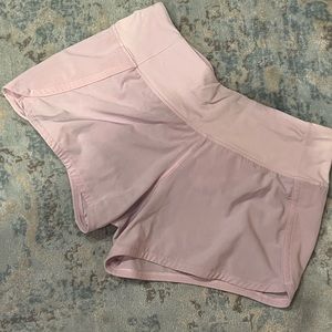 Pink lululemon shorts size 4